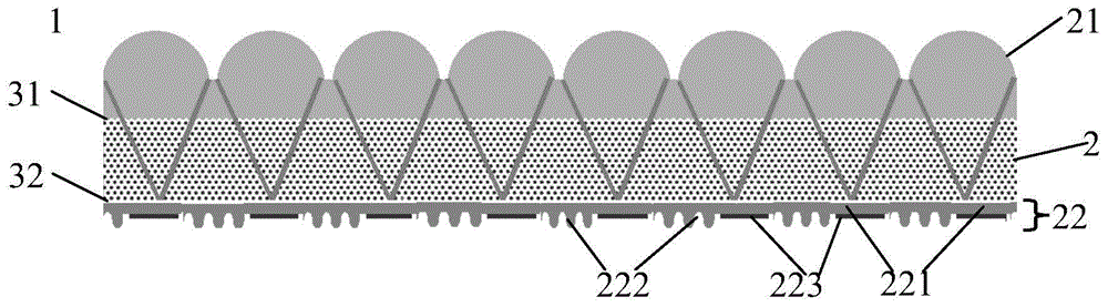 Optical anti-counterfeiting element and optical anti-counterfeiting product with same