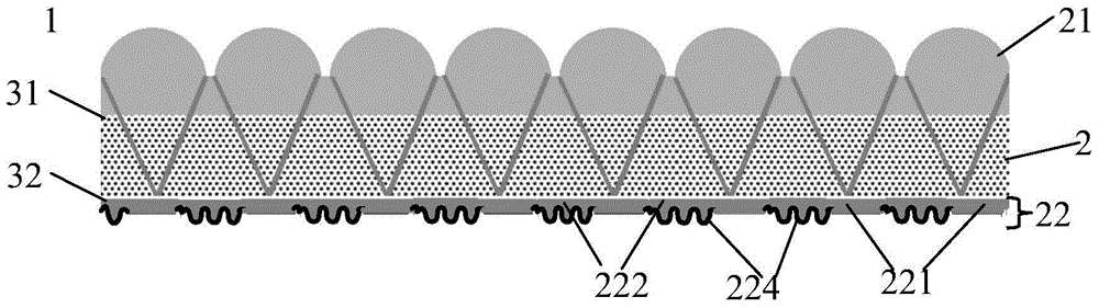 Optical anti-counterfeiting element and optical anti-counterfeiting product with same