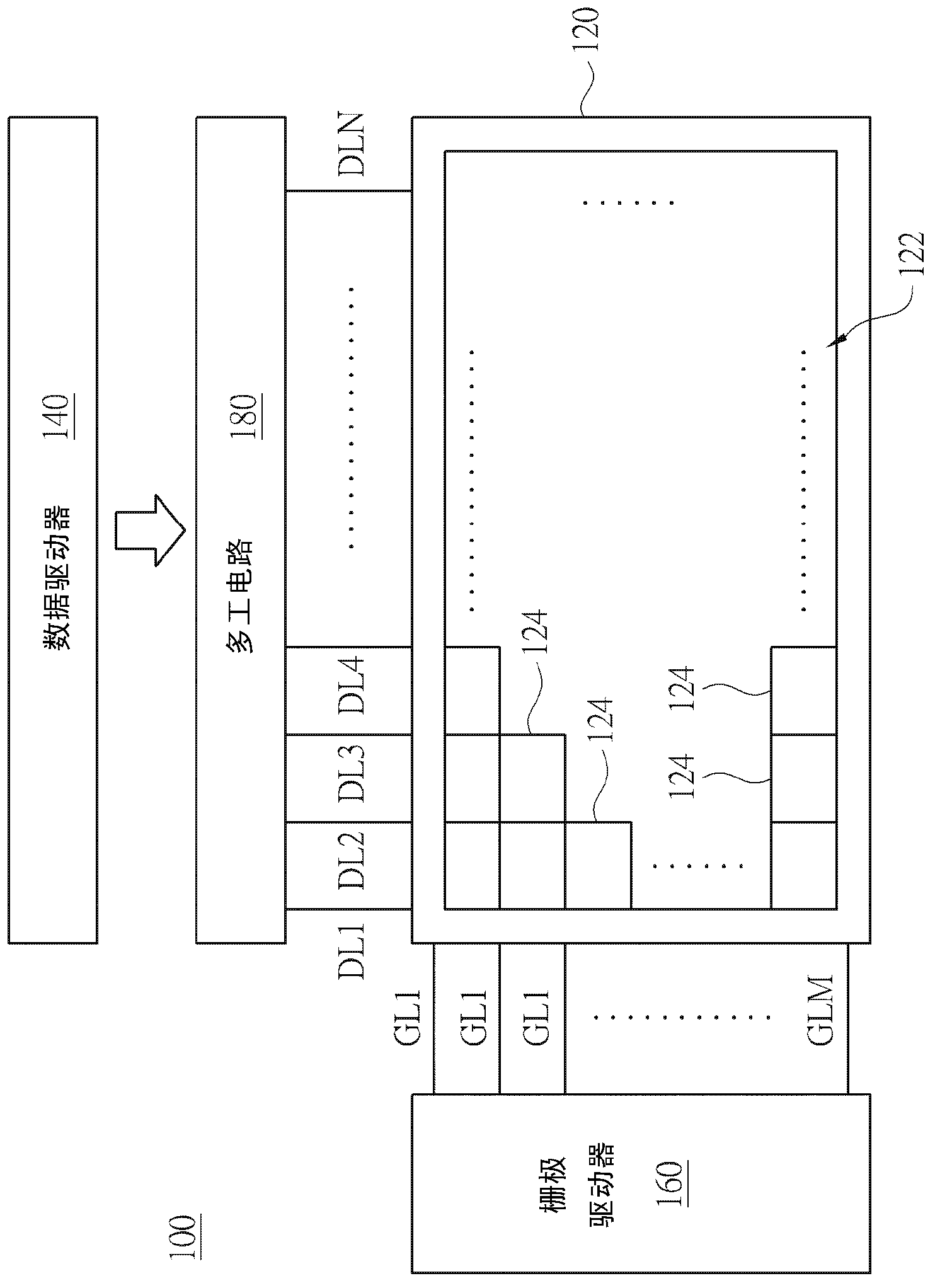 Display and signal transmitting method thereof