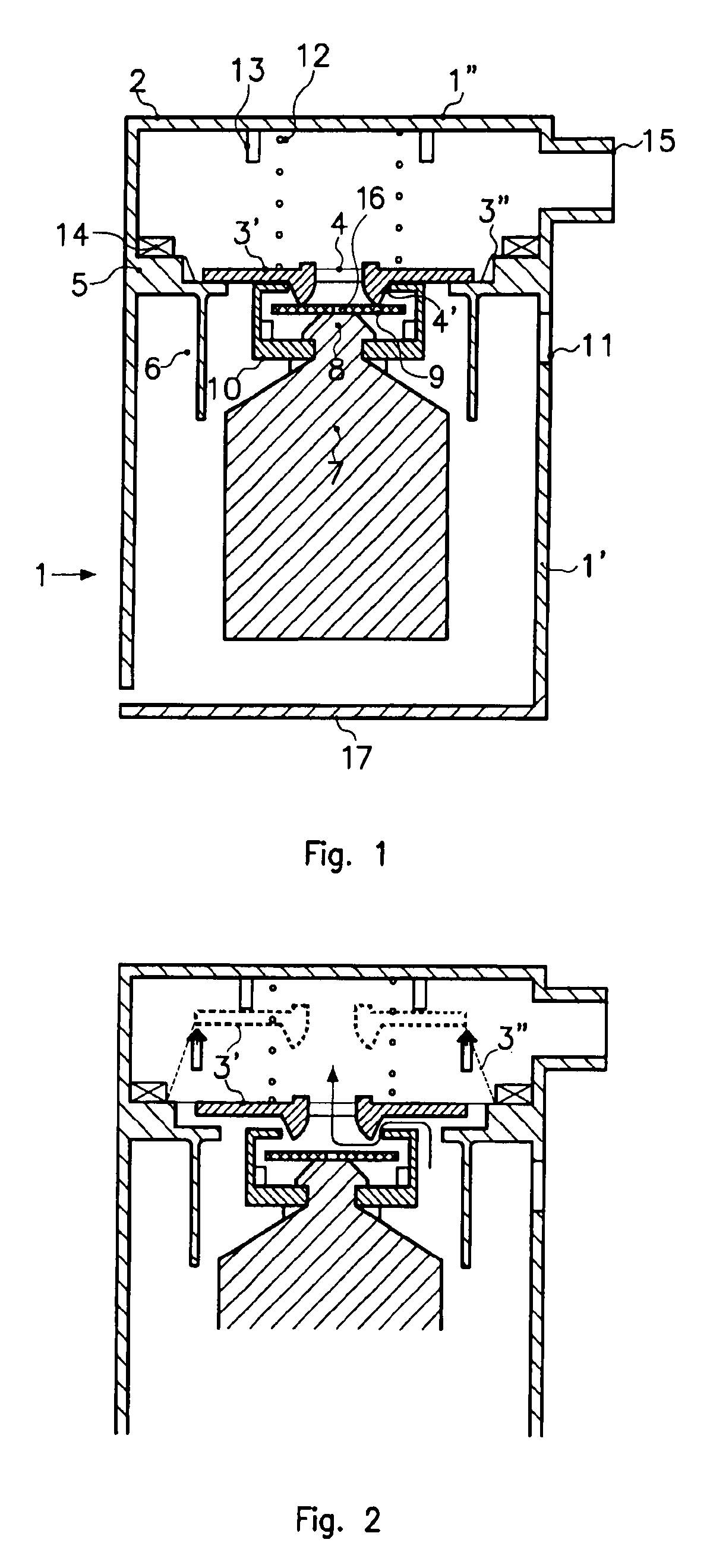 Safety valve for the venting circuit of a liquid tank