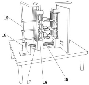 Film coating device used for washing machine knob production