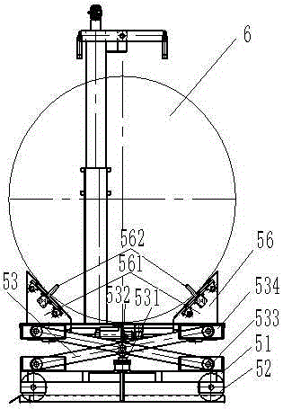 Numerical control press fitting and disassembly machine for aero tires