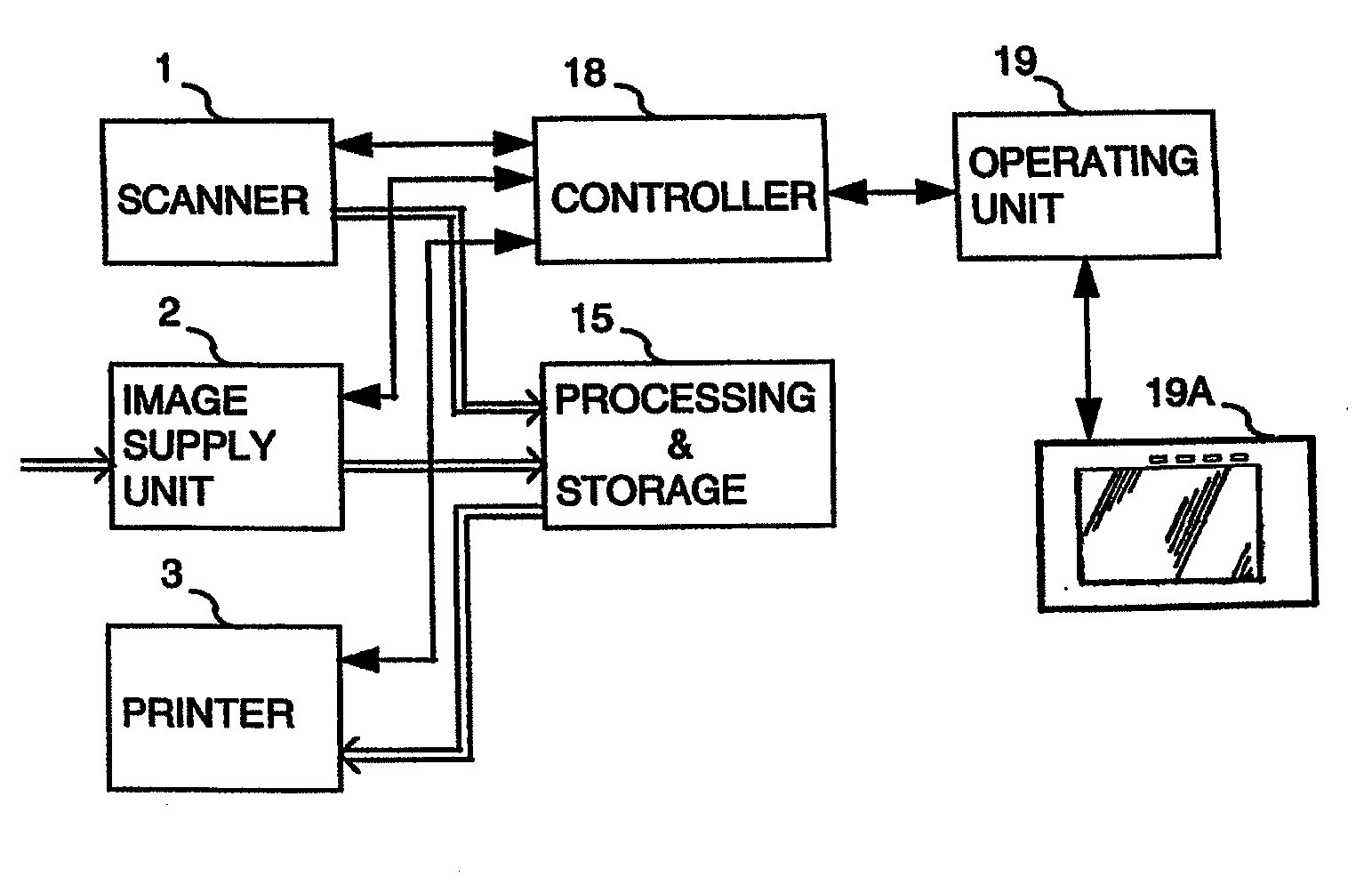 Print system for monitoring print jobs