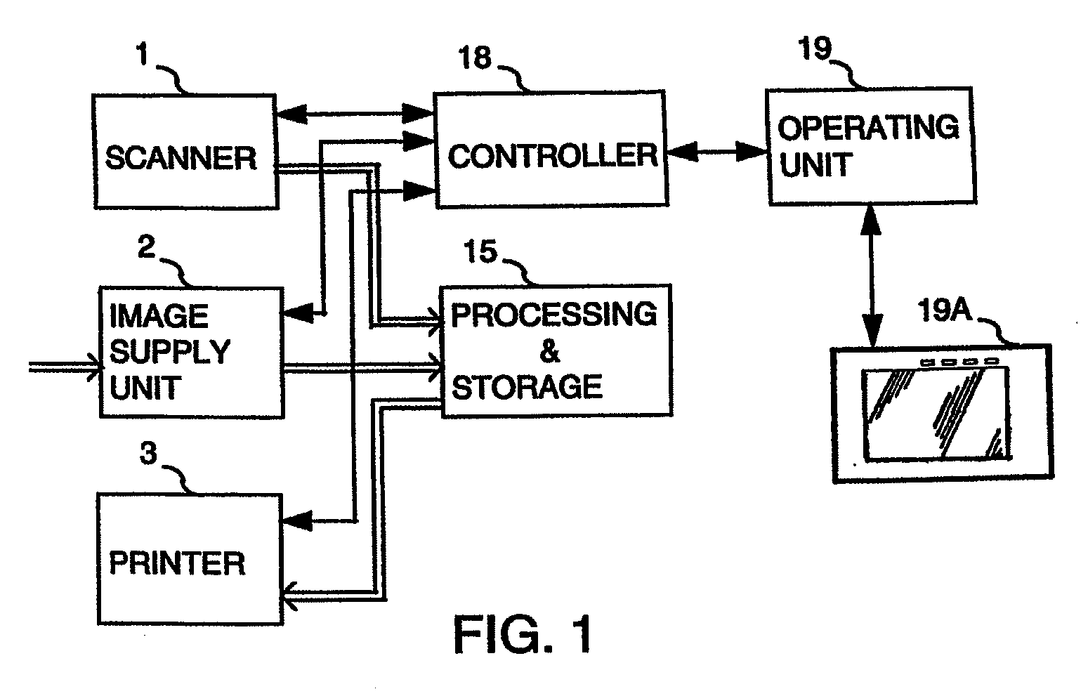 Print system for monitoring print jobs