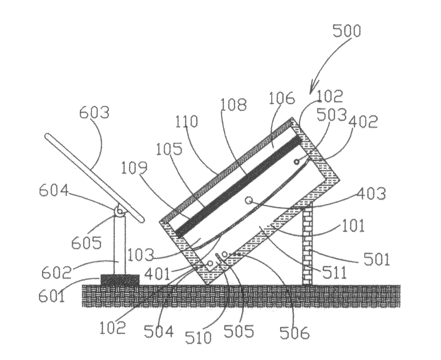 Solar collector for evaporation of aqueous solutions