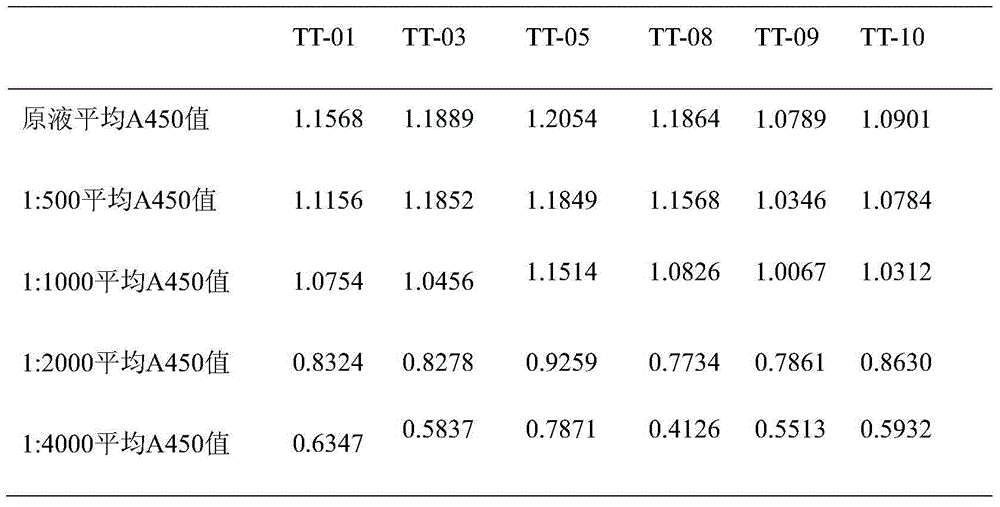 Tetanus toxoid resisting monoclonal antibody, hybridoma cell strain for producing antibody, and application of antibody