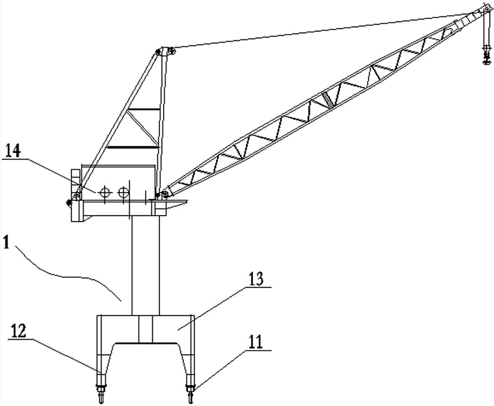 Quick movement tooling for gantry crane