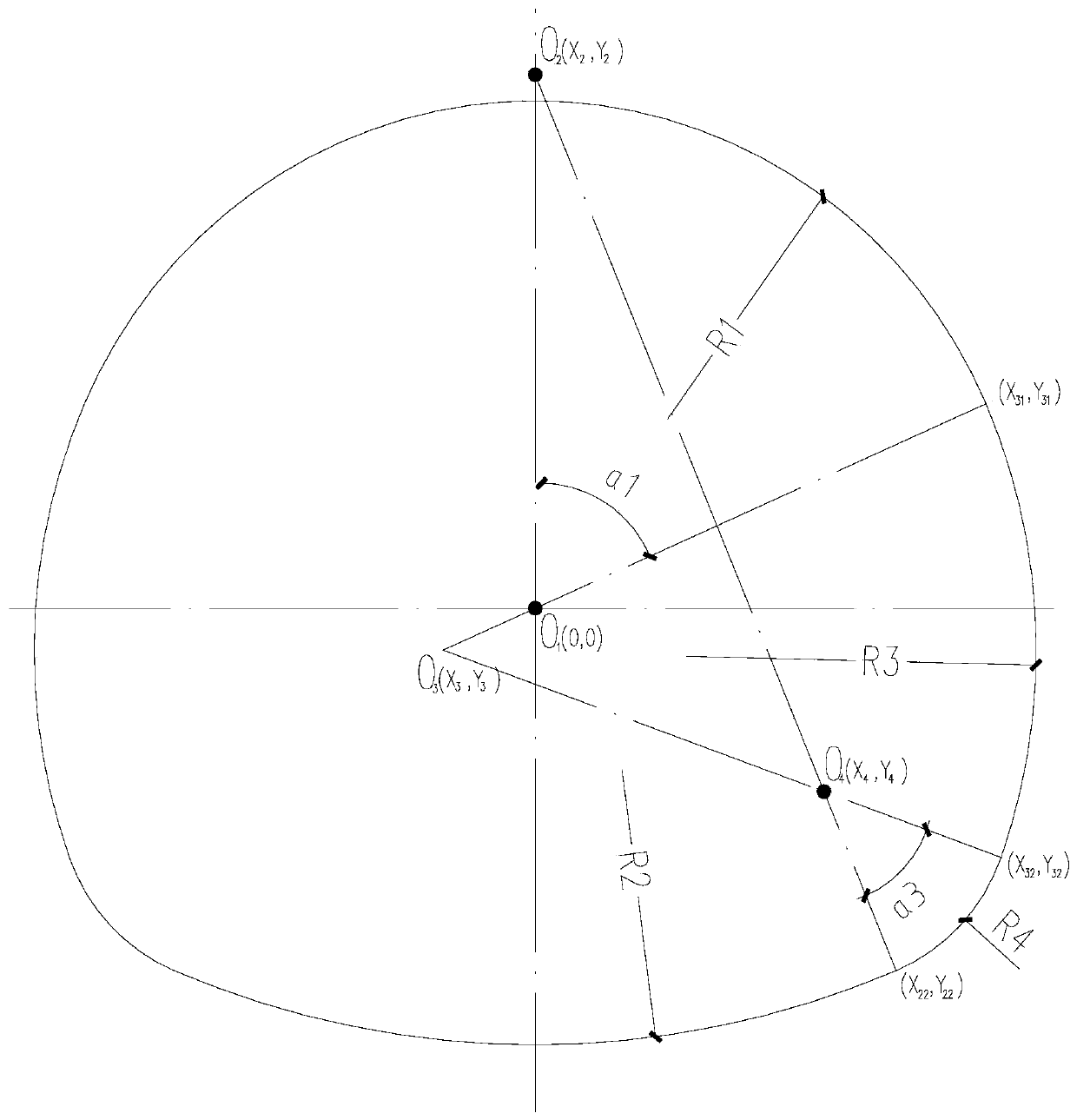 A Tunnel Section Drawing Method for Parametric Mining Tunnel