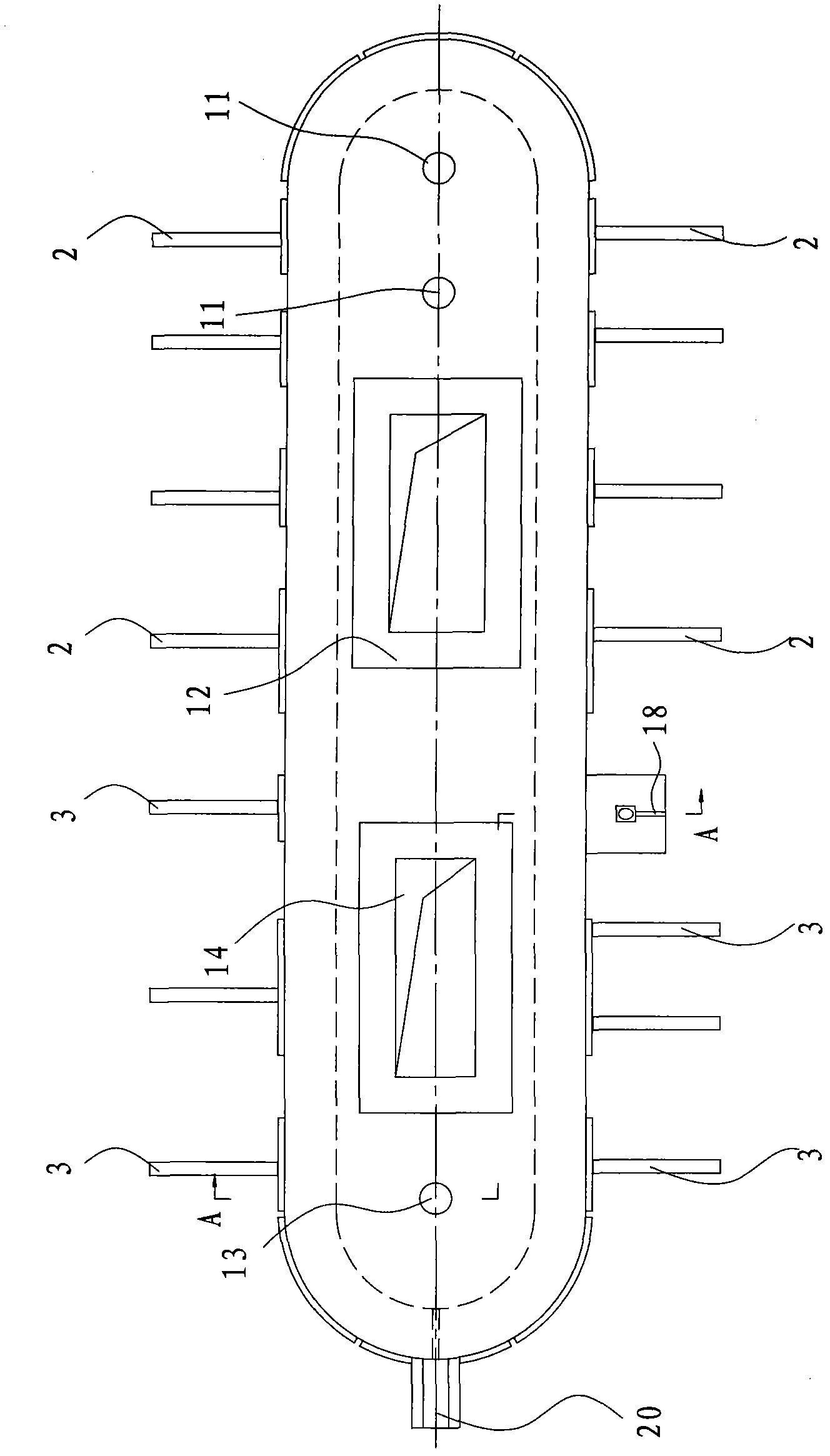 Continuous lead-smelting device and continuous lead-smelting process