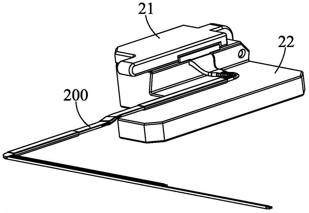 Wire rod bending processing device