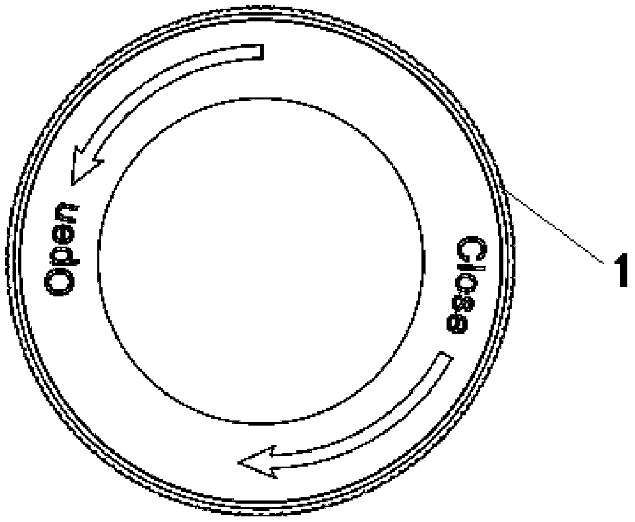 Multi-blade lens cover device