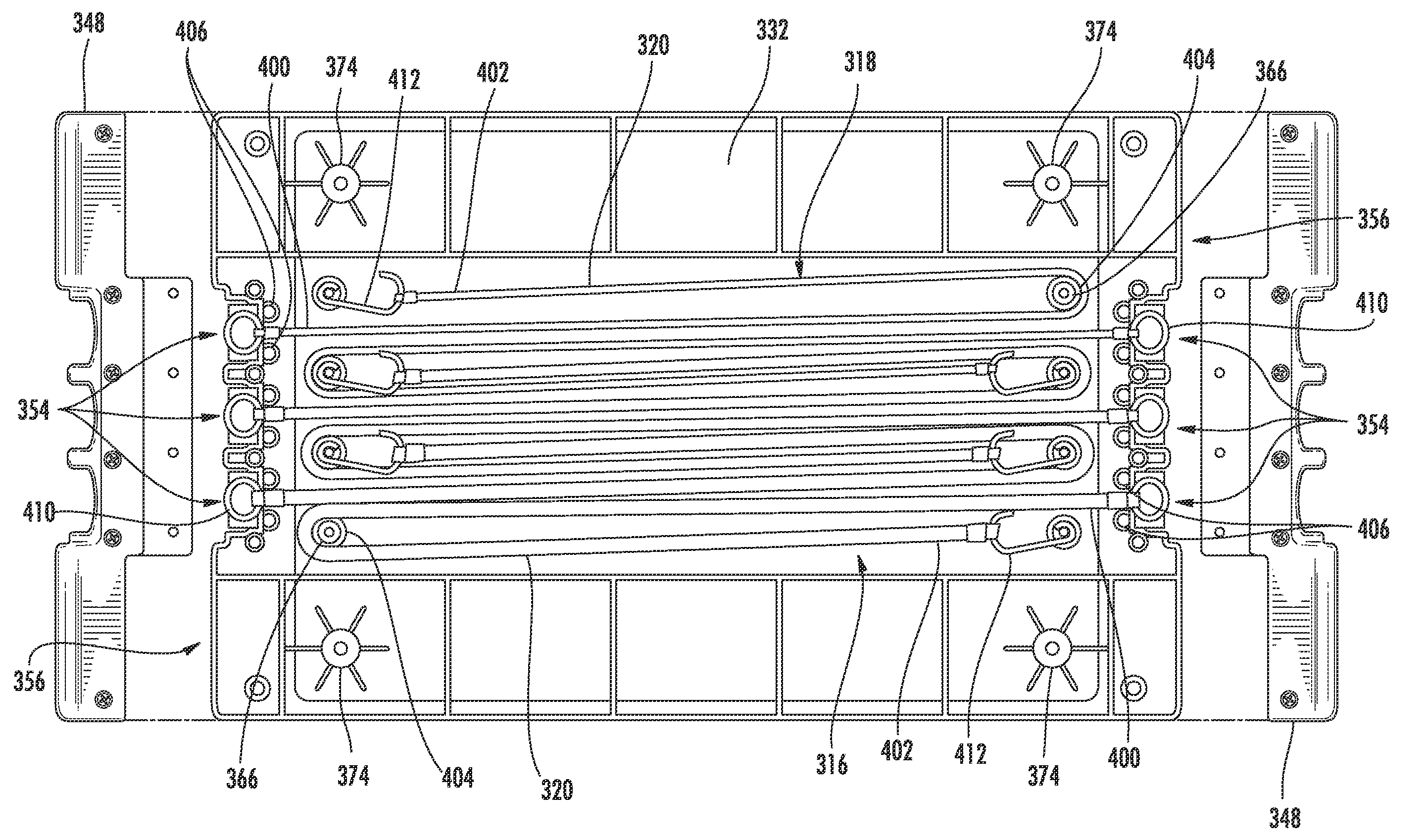 Unsteady exercise platform having resistance bands