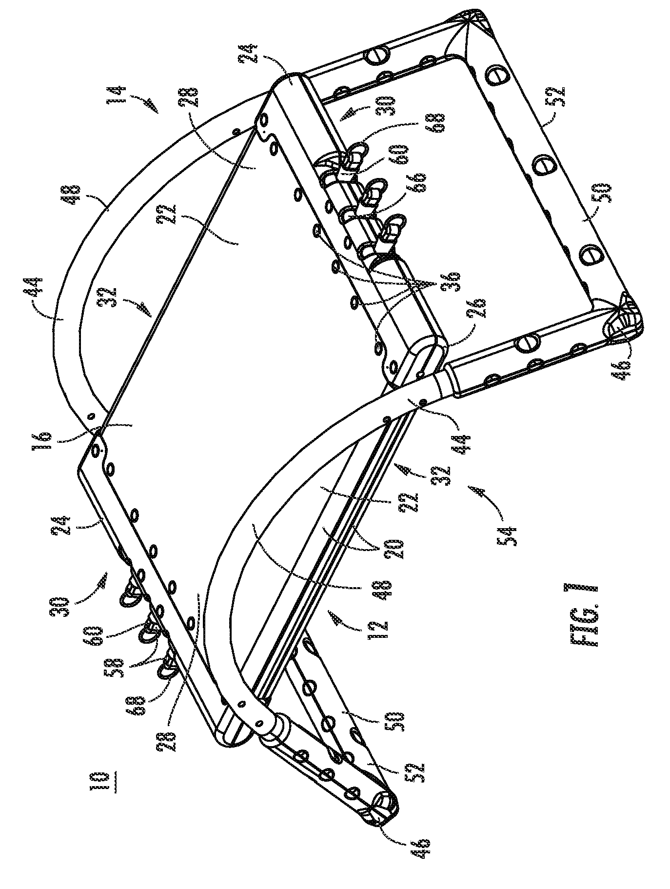 Unsteady exercise platform having resistance bands