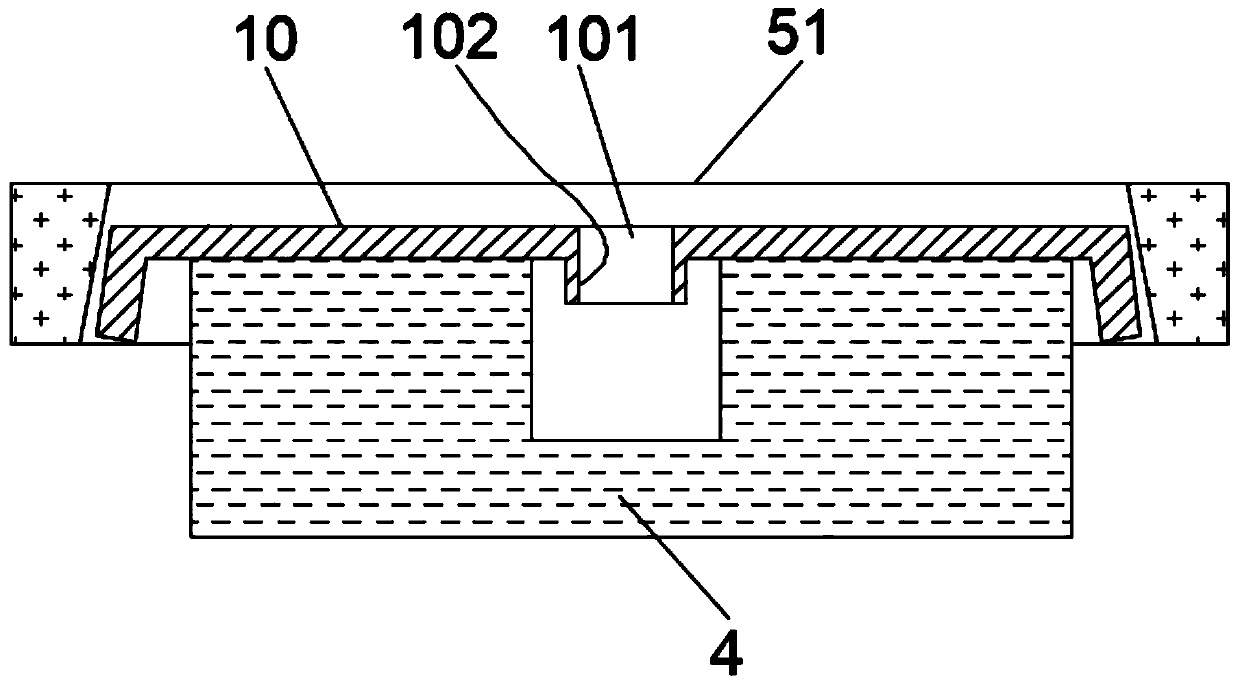 Automatic punching and bending device for filter element end covers