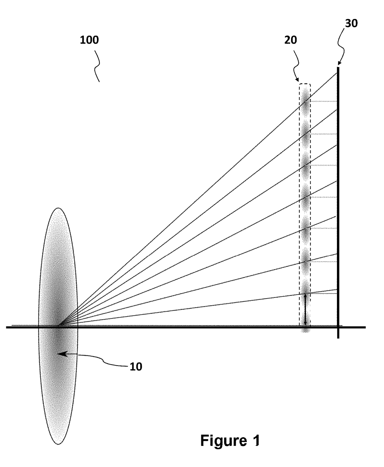 Plenoptic imaging device equipped with an enhanced optical system