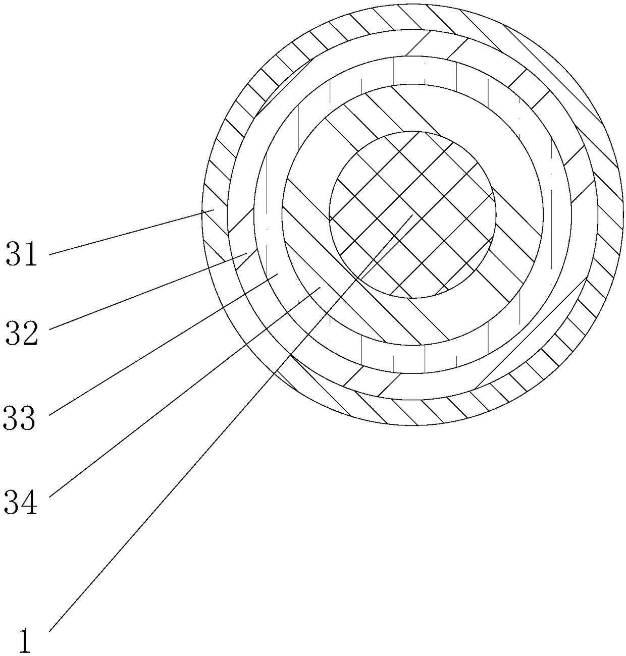 Ceramic insulator provided with heat absorbing and ice melting device