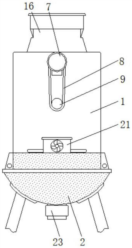 Environment-friendly waste rubber tire cracking device and method