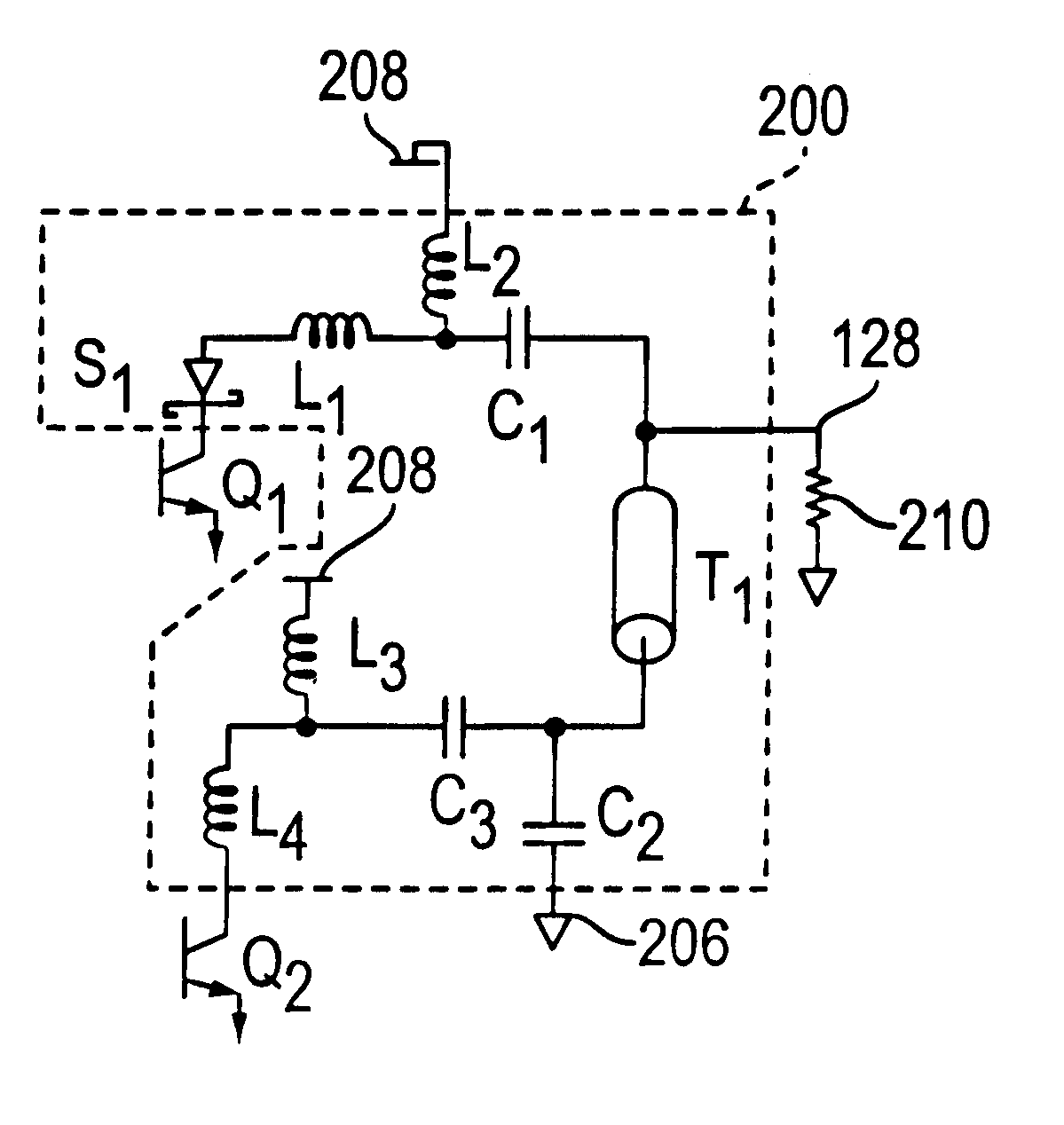 Switchable path power amplifier with combining network