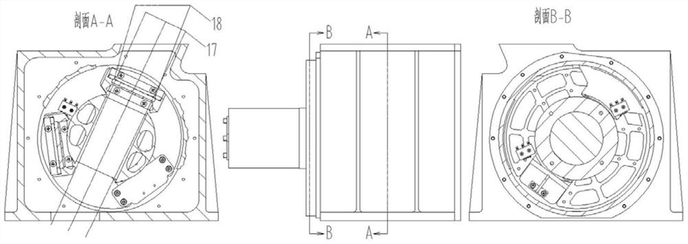 Satellite-borne diffuse transmission type limb calibration mechanism