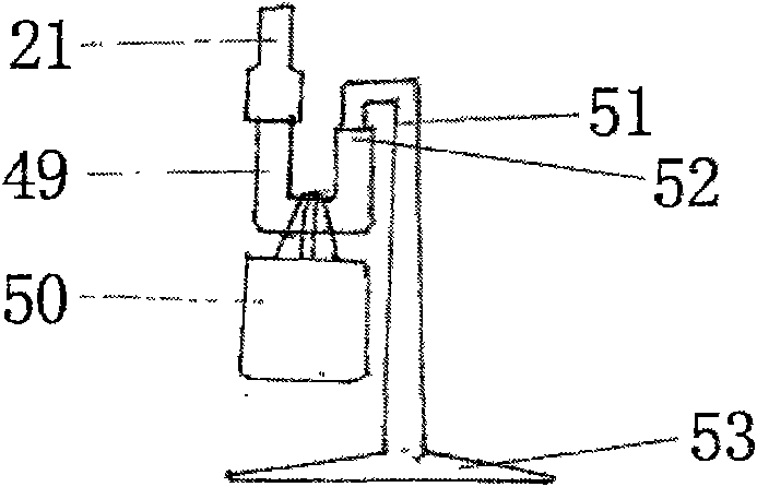 Internal shrinking tensile rope parachute