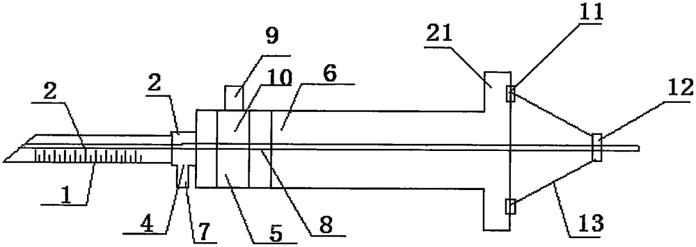 Tumor interventional treatment device