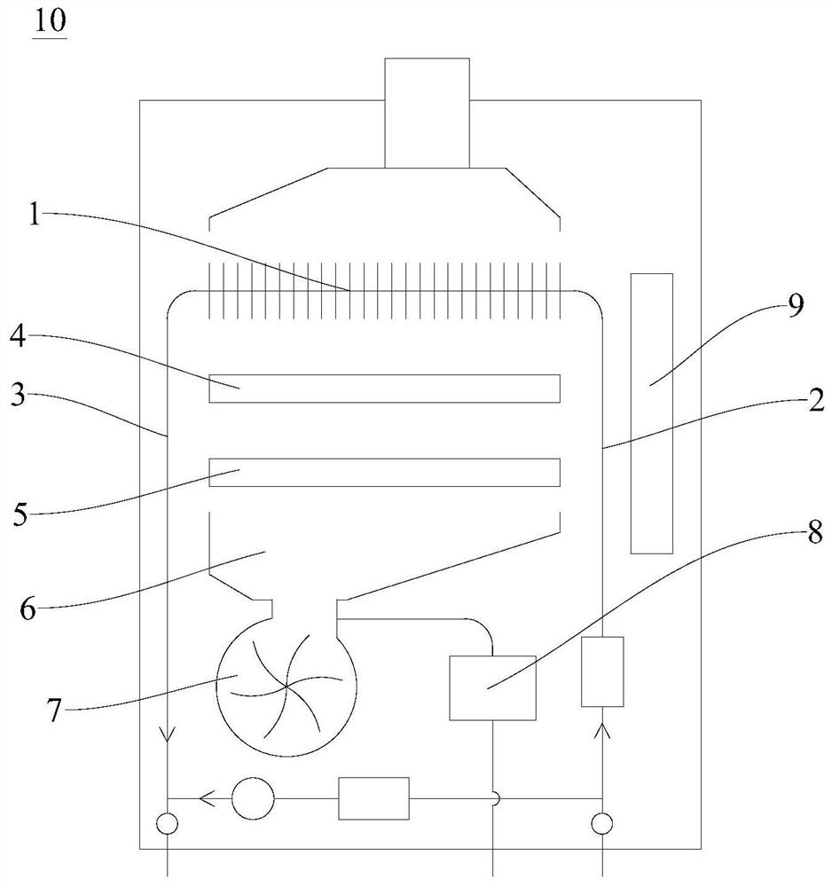 Gas water heater and control method of gas water heater