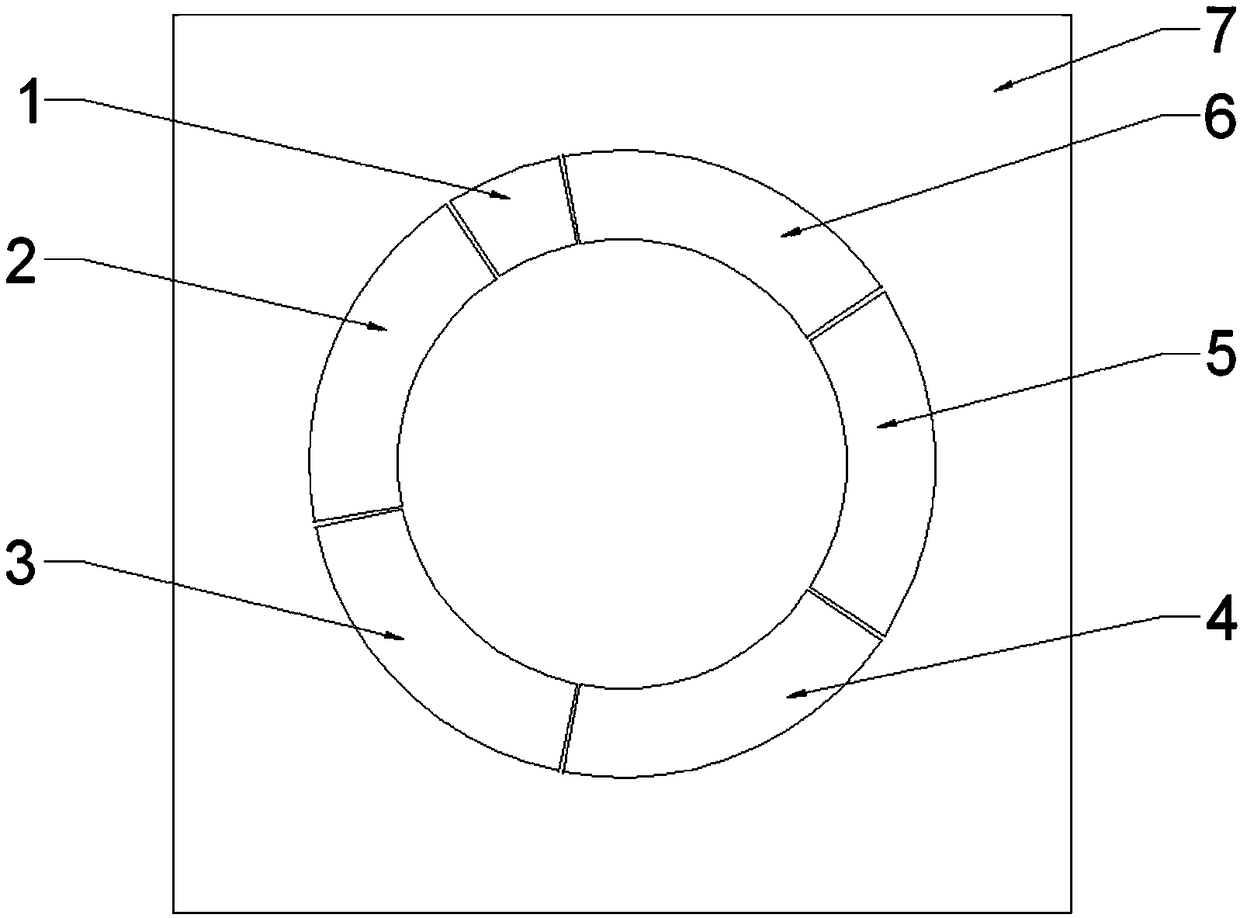 Transparent display and quantitative characterization system for stress field of tunnel lining structure