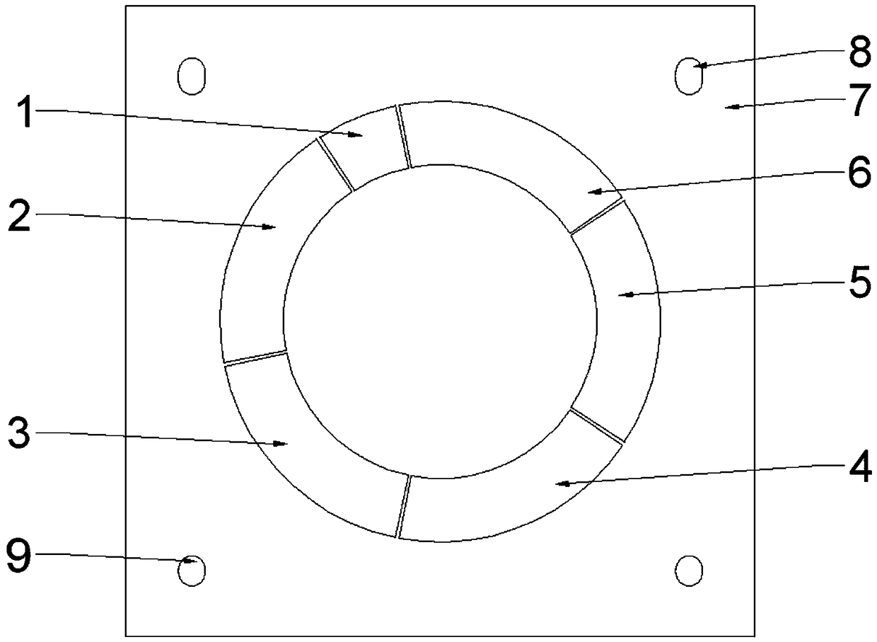 Transparent display and quantitative characterization system for stress field of tunnel lining structure