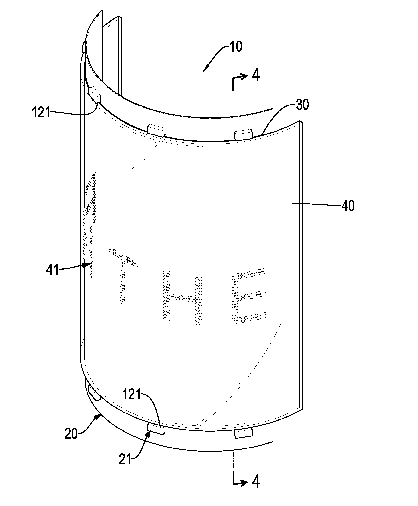 Indicating light for transportation