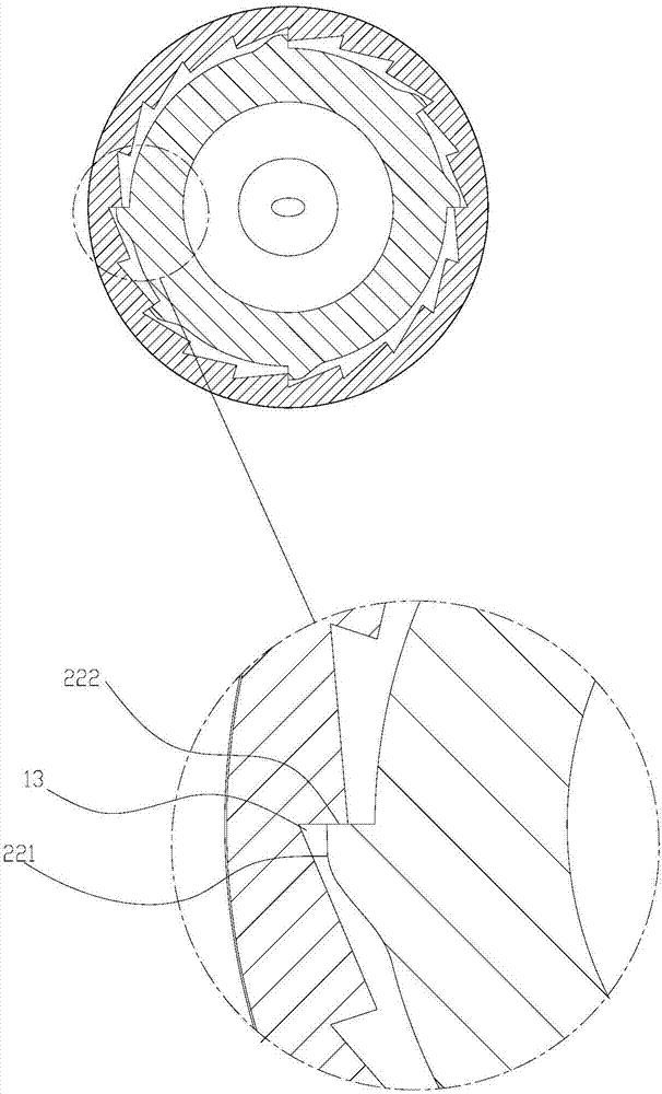 Inversion preventing structure and liquid bottle formed by same