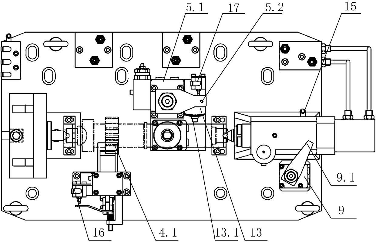 Hydraulic drilling and milling fixture for shaft spare part and use method of hydraulic drilling and milling fixture