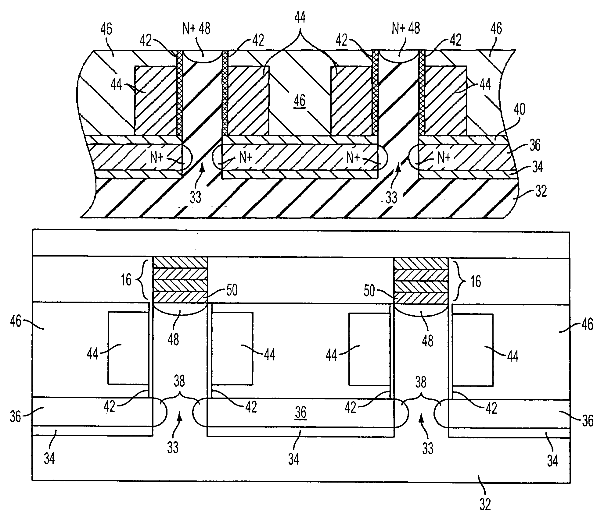 Random access memory device utilizing a vertically oriented select transistor