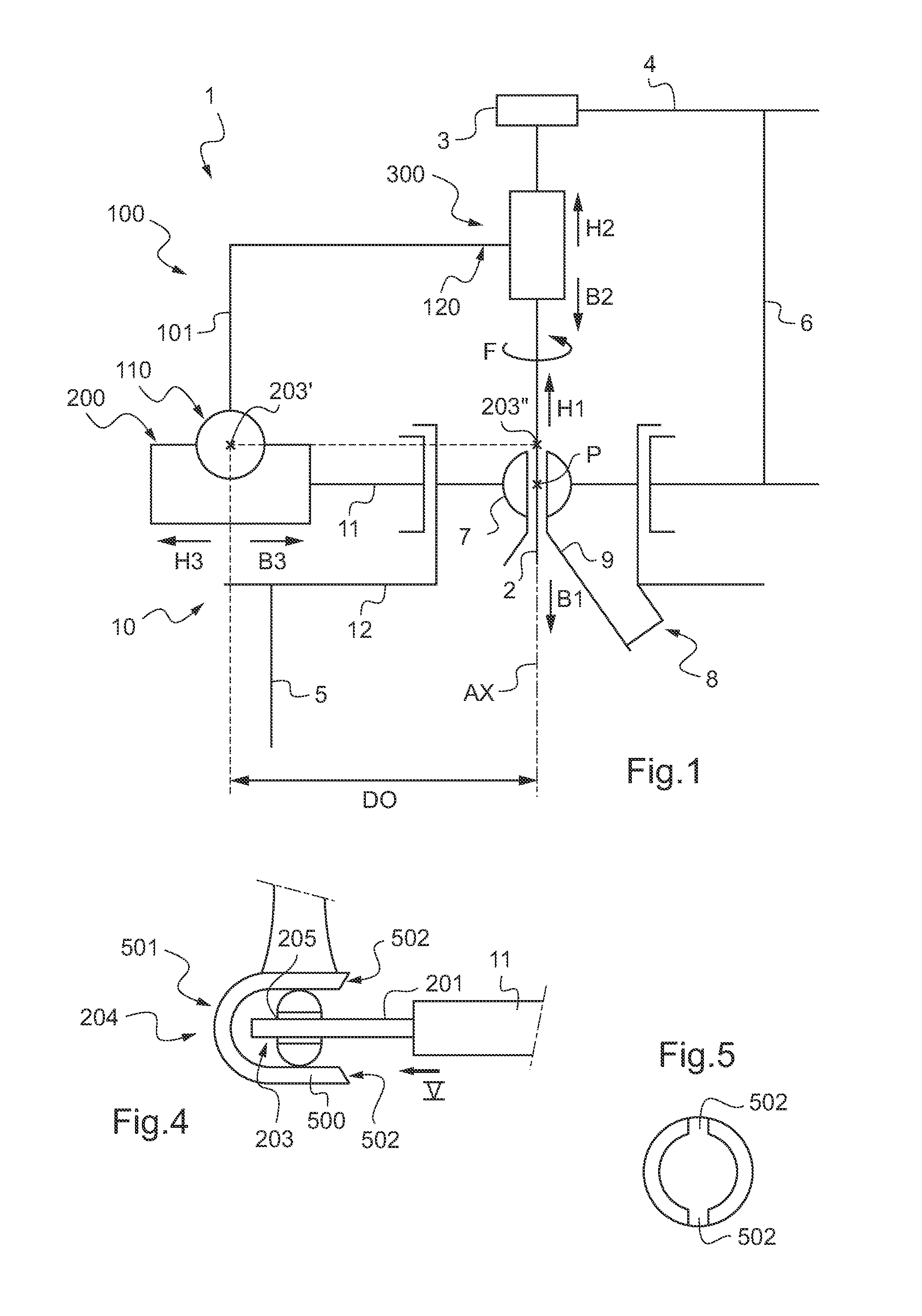 Set of cyclic swashplates for controlling the pitch of blades of a main rotor, and a rotor provided with such a set