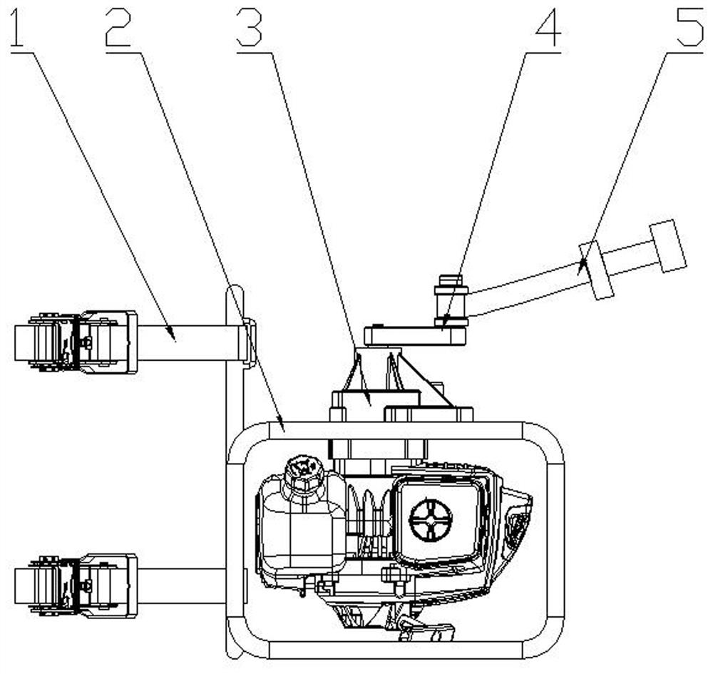 Loading type picking equipment