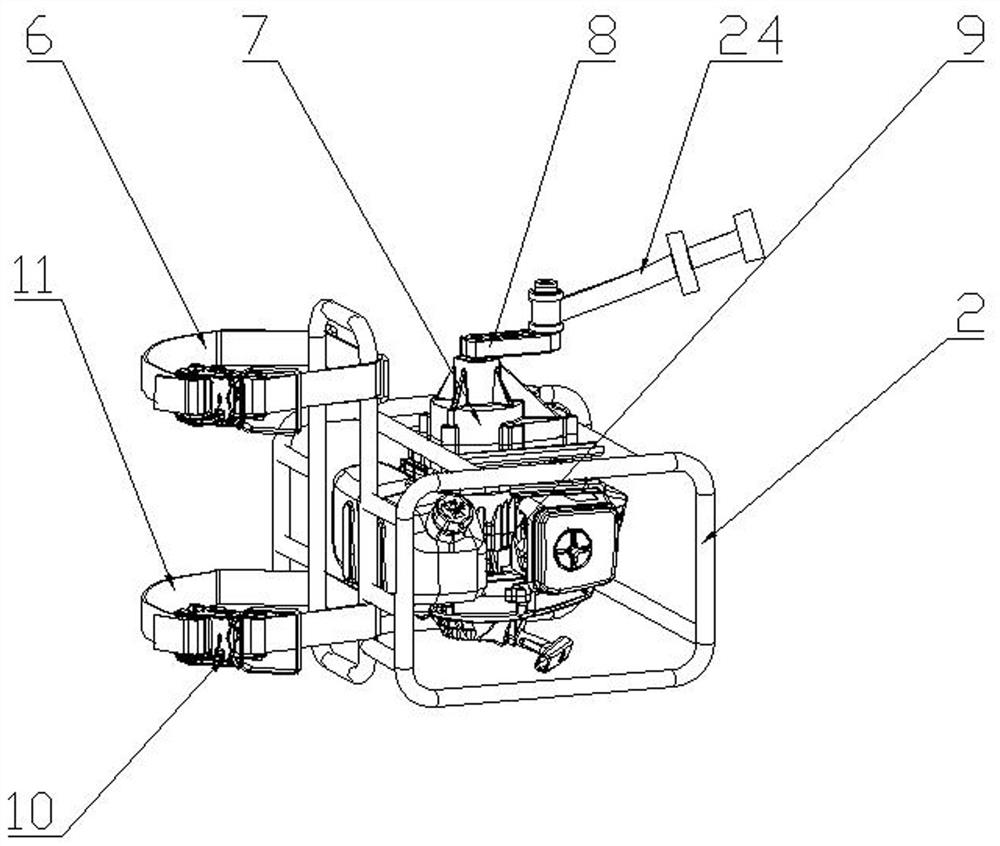 Loading type picking equipment