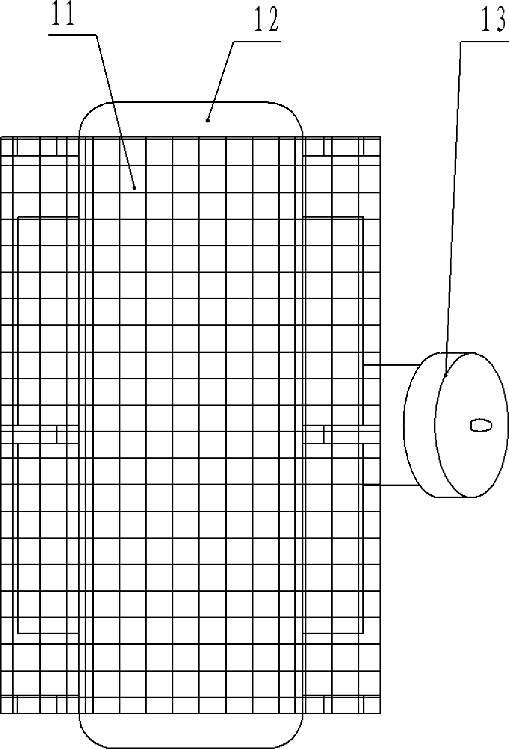 Biomass barbecuing device