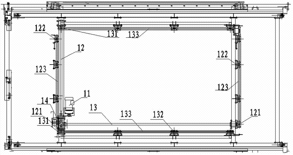 Single-operating-mechanism fast-lifting mechanical parking unit