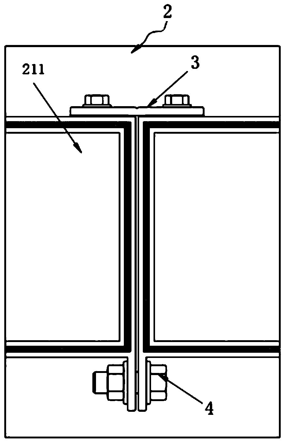 Brazed honeycomb panel internal floating roof storage tank