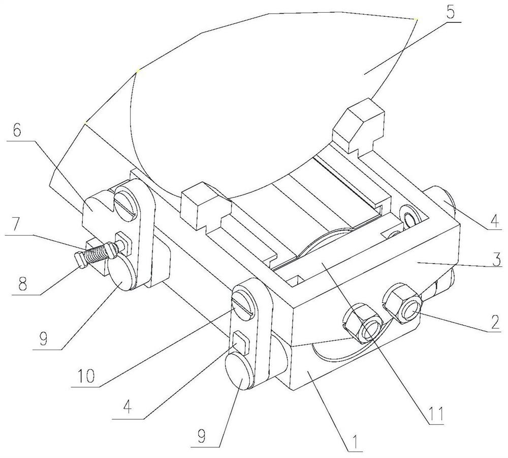 Missile fixing mechanism