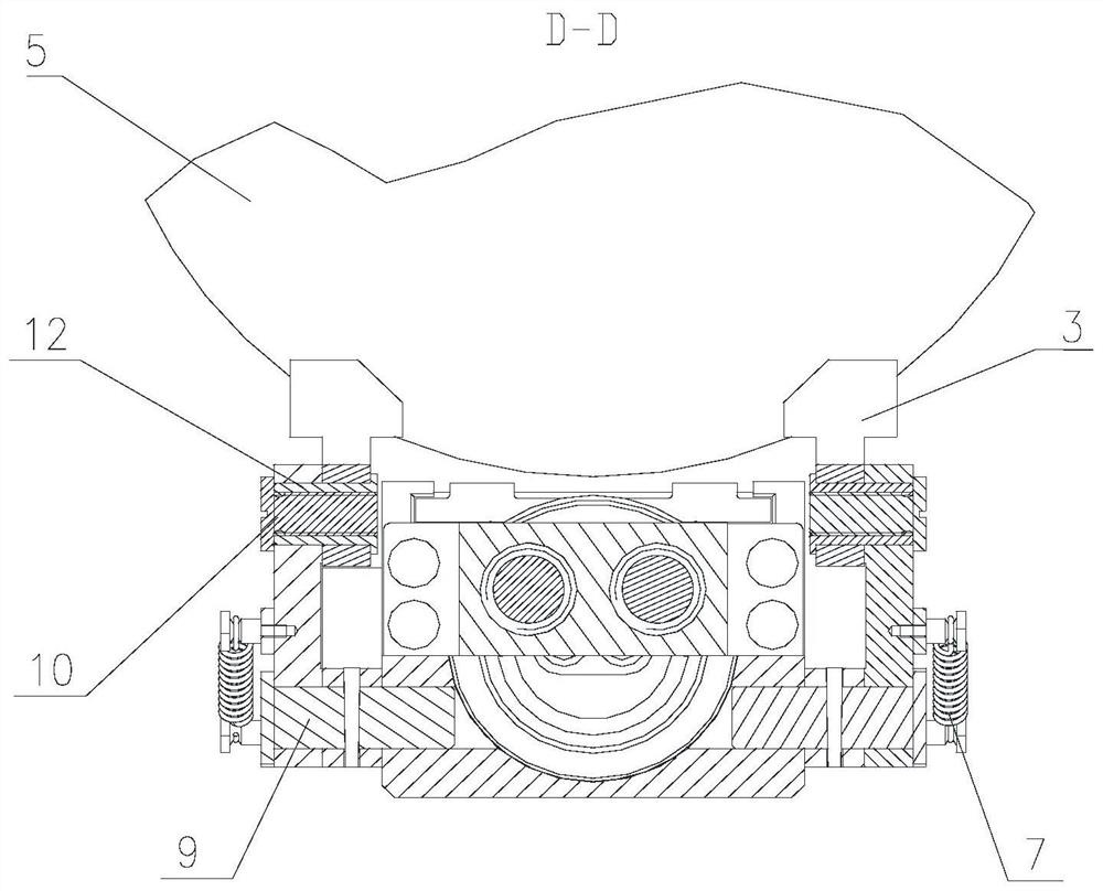 Missile fixing mechanism