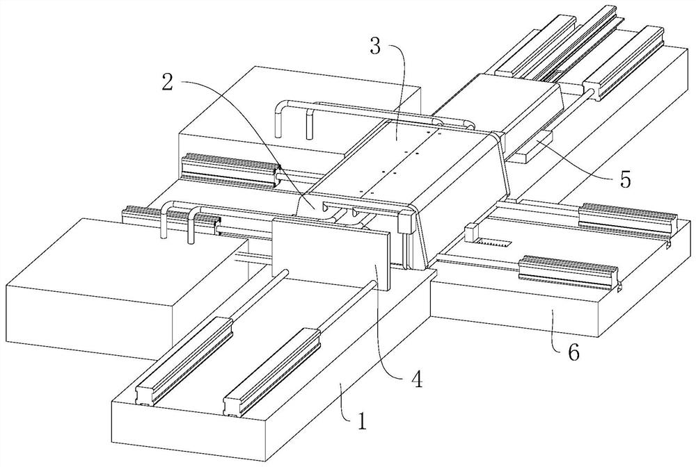 Box girder pouring equipment