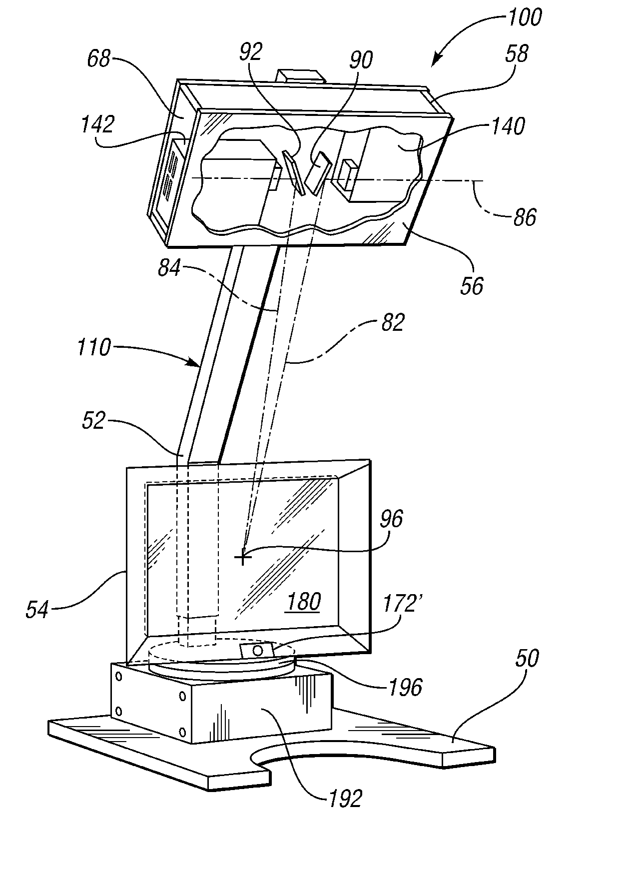 Endoscopic imaging using reflection holographic optical element for autostereoscopic 3-D viewing