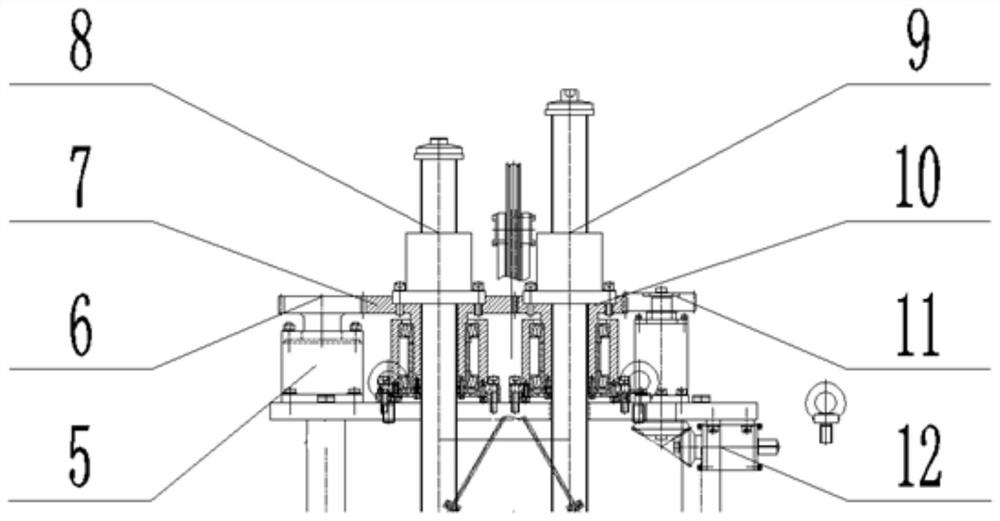 A 90° Large Angle of Attack Device for a Subtransonic Wind Tunnel