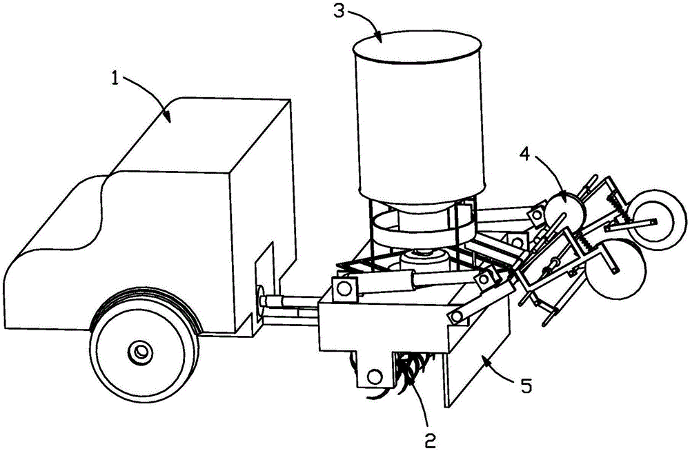 Multifunctional farming machine