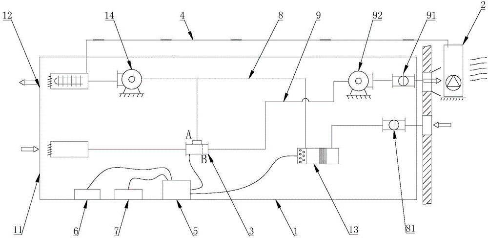 Fresh air conditioner control method and fresh air conditioner