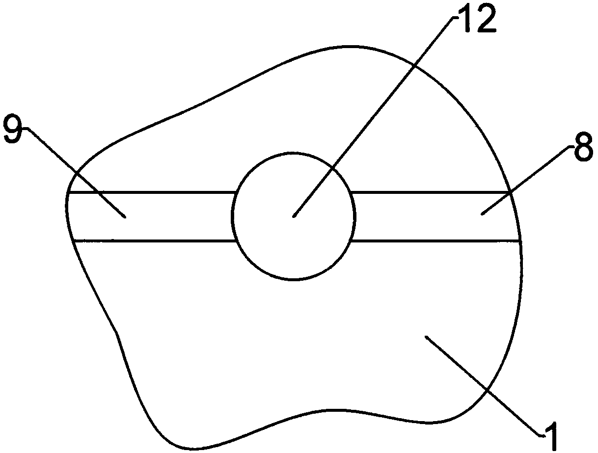 A computer embedded water-cooling heat dissipation main box