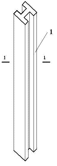 Prefabricated concrete irregular-shaped pile