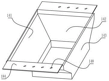 Detecting system for nickel alloy glass of circular corner backup plate for handle turntable aperture shooting