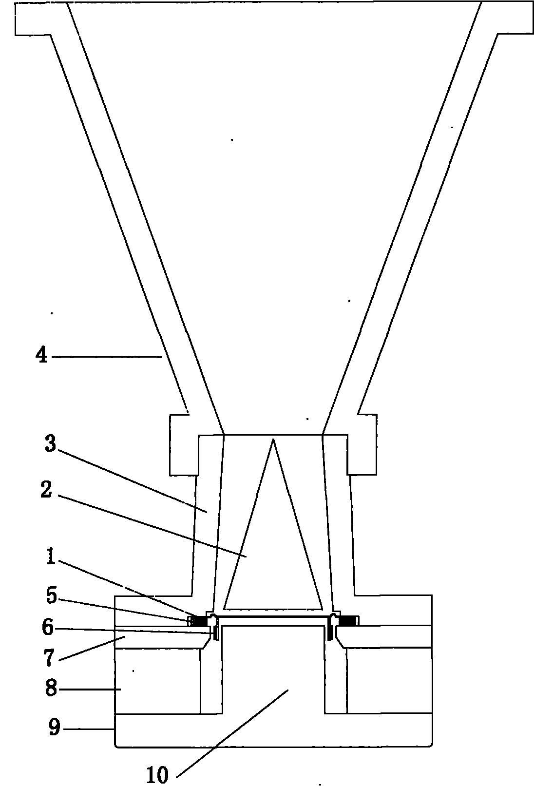 Novel linear medium-high frequency compressed drive