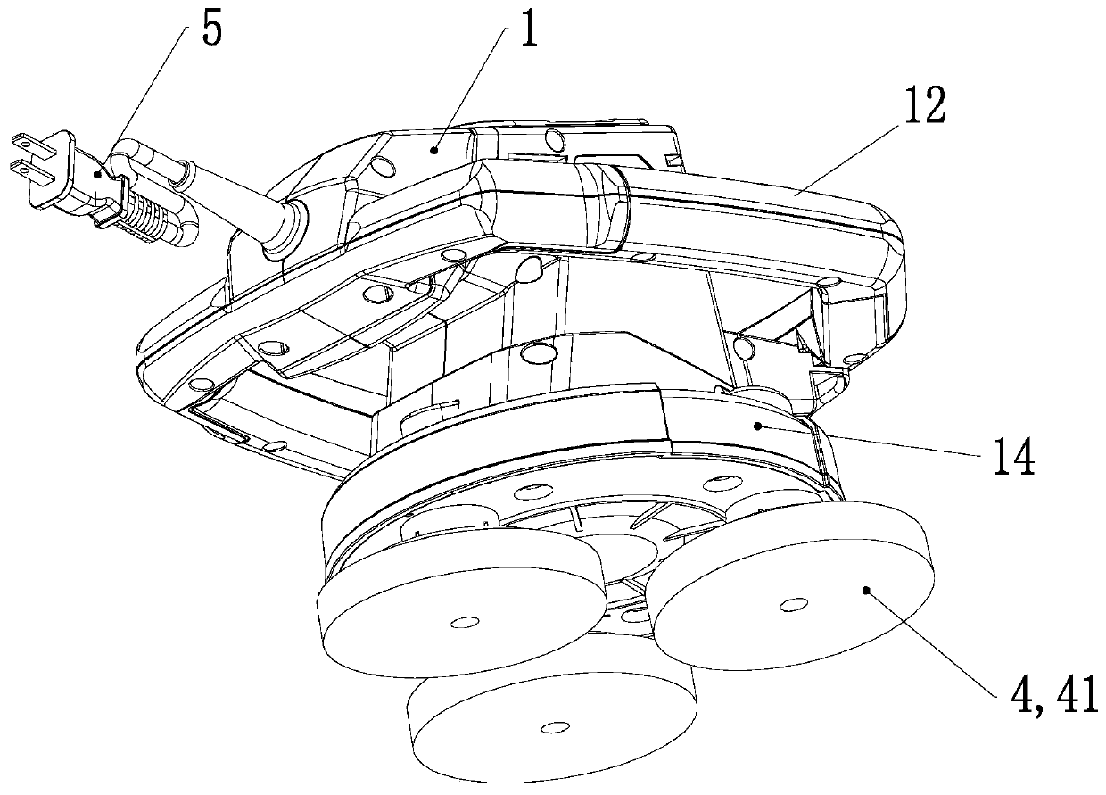 Multi-disc waxing machine